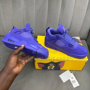 Jordan 4 Retro "Snakeskin Purple