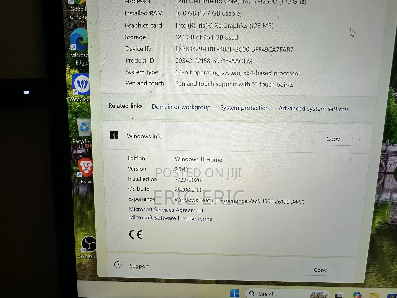 Laptop Dell XPS 13 2-in-1 (9315) 16GB Intel Core i7 SSD 1T