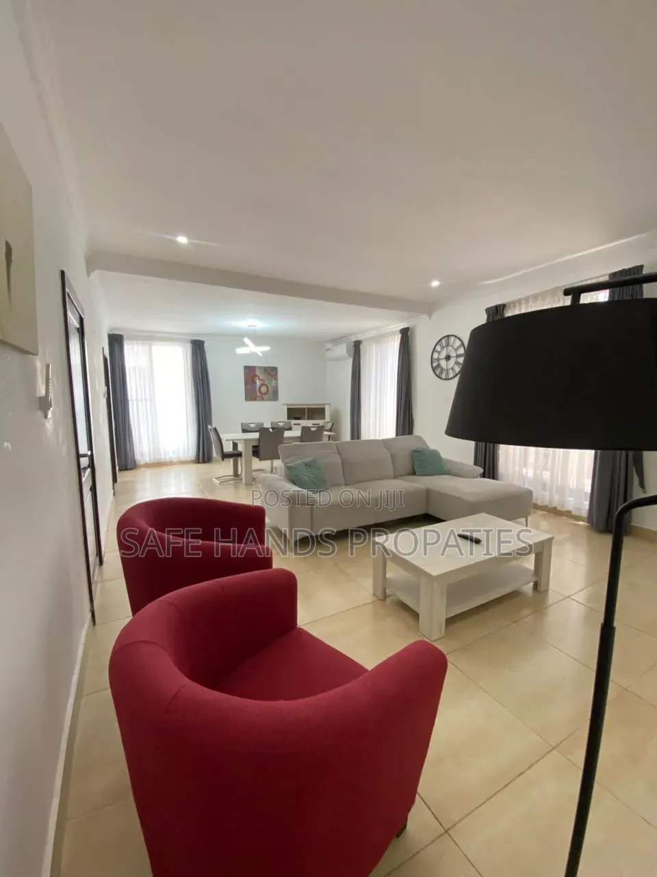 Furnished 3bdrm House in North Ridge, Accra Metropolitan for sale