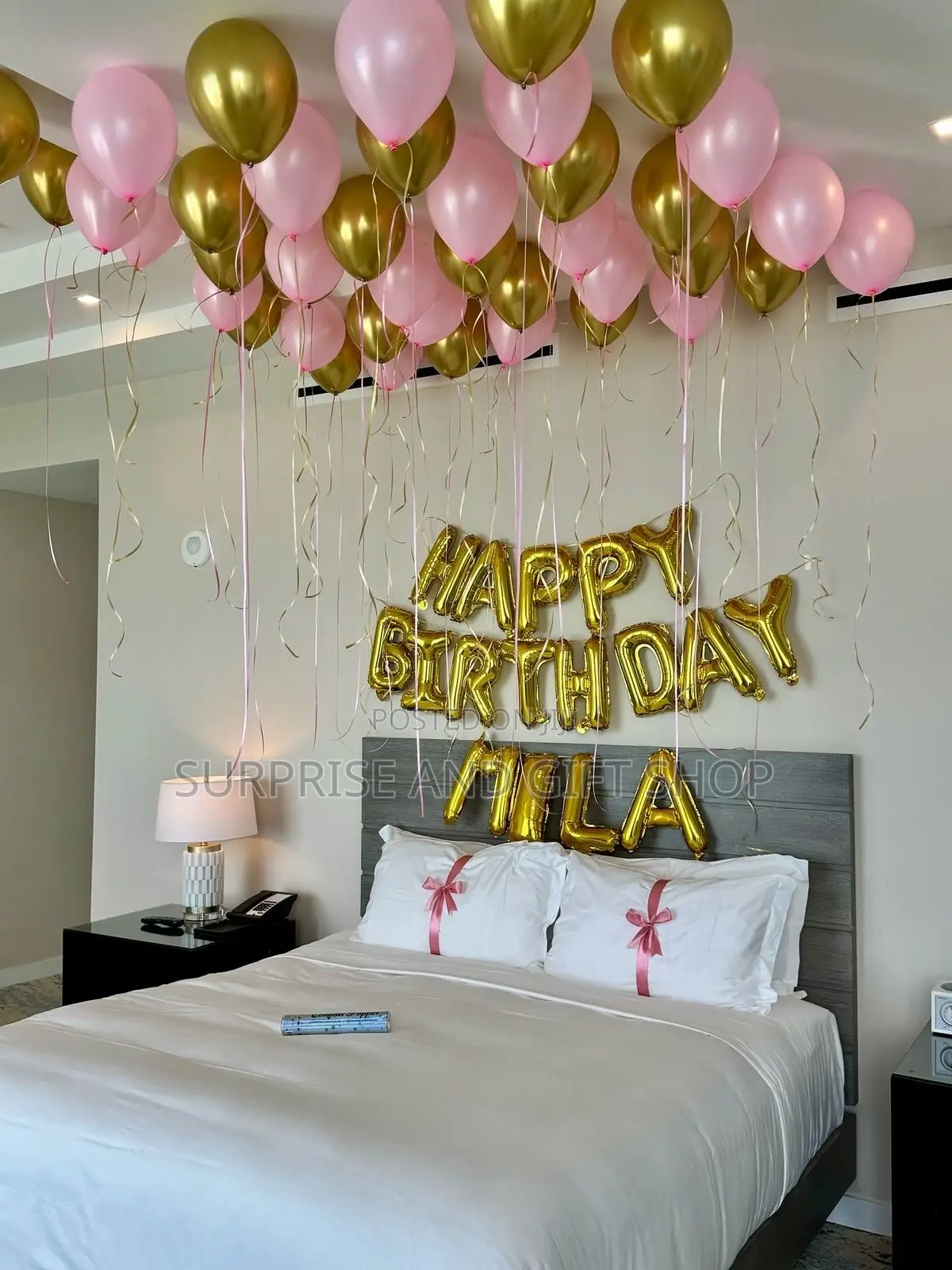 Simple Birthday Room Decor