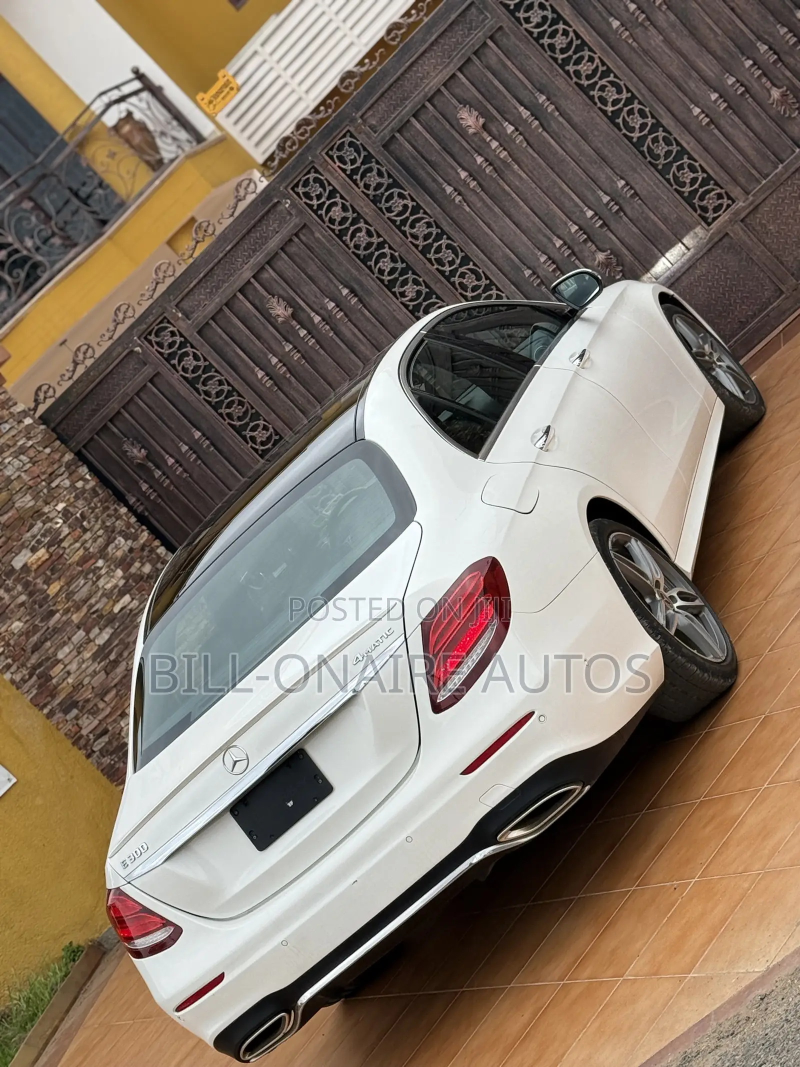 Mercedes-Benz E300 2018 White