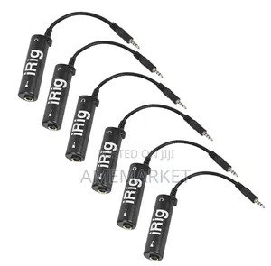 iRig 3.5mm Mobile Audio Adapter for Guitar, Bass & Microphone
