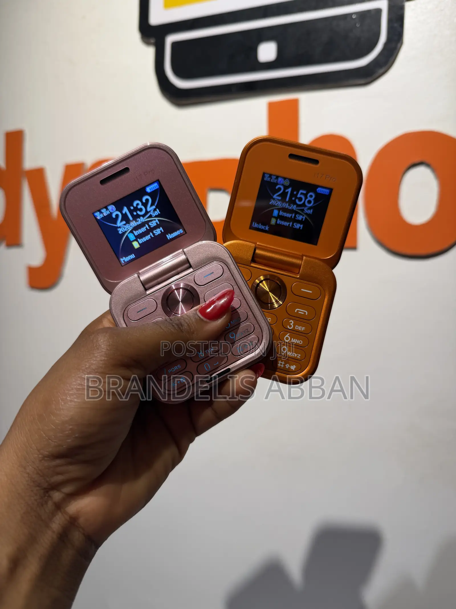 New Mobile Phone Orange