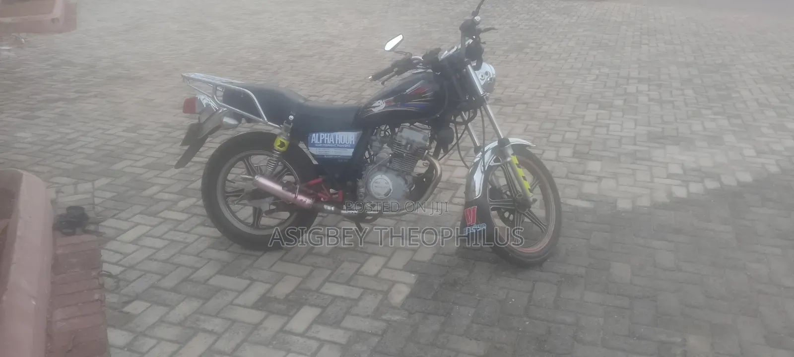 Haojue HJ125-8K 2022 Black