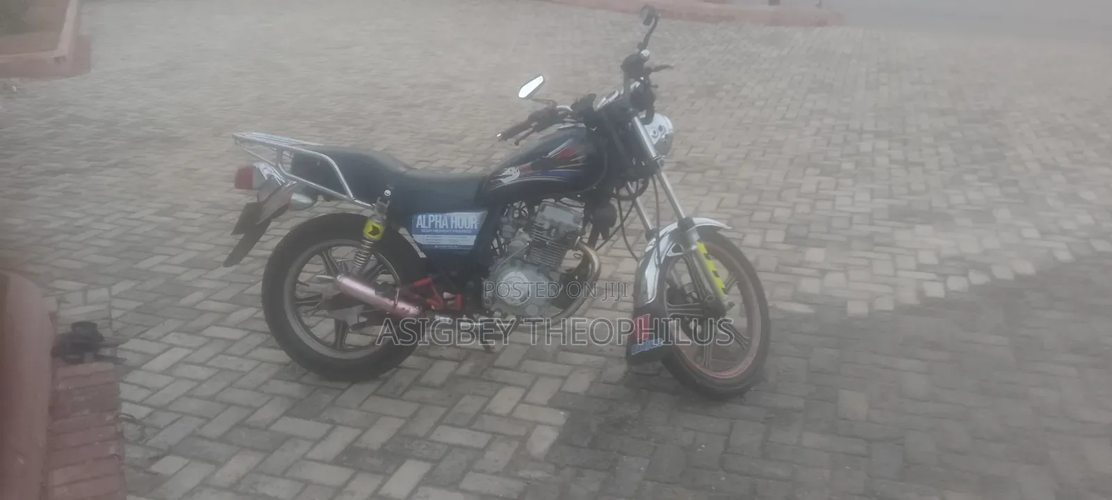 Haojue HJ125-8K 2022 Black