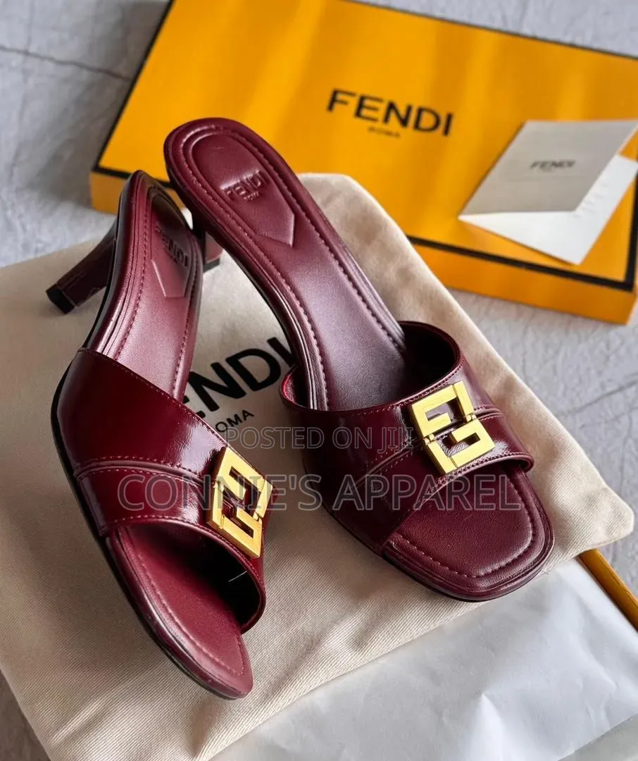 Open-Toe Kitten Heel Mules