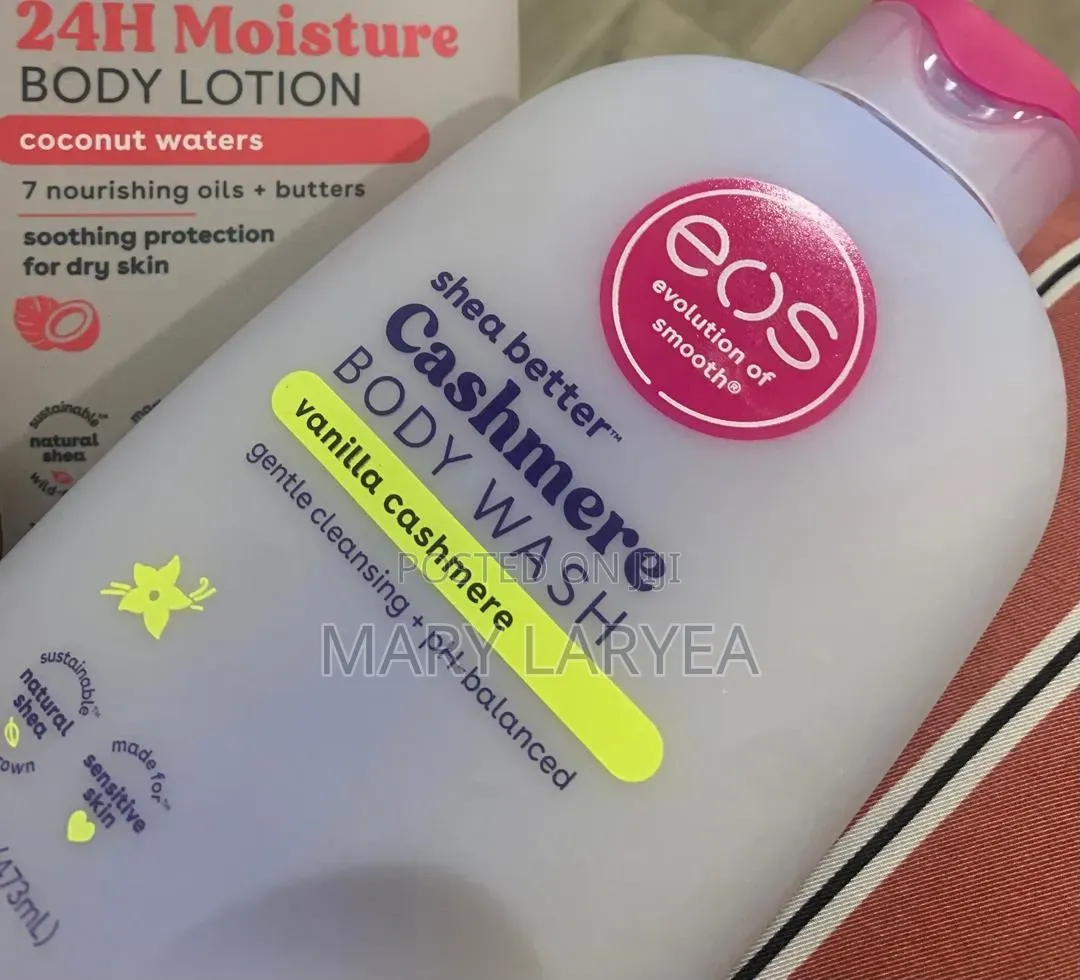 Evolution of Smooth (Eos) Shea Better Cashmere Body Wash Vanilla