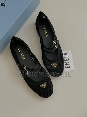 Prada Weaven Flat Shoes for Ladies