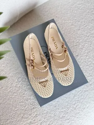 Prada Weaven Flat Shoes for Ladies