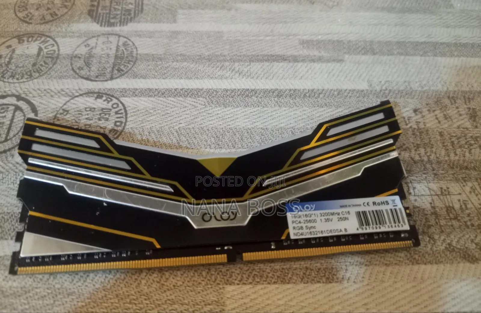 Single RGB 16gb Ddr4 Ram