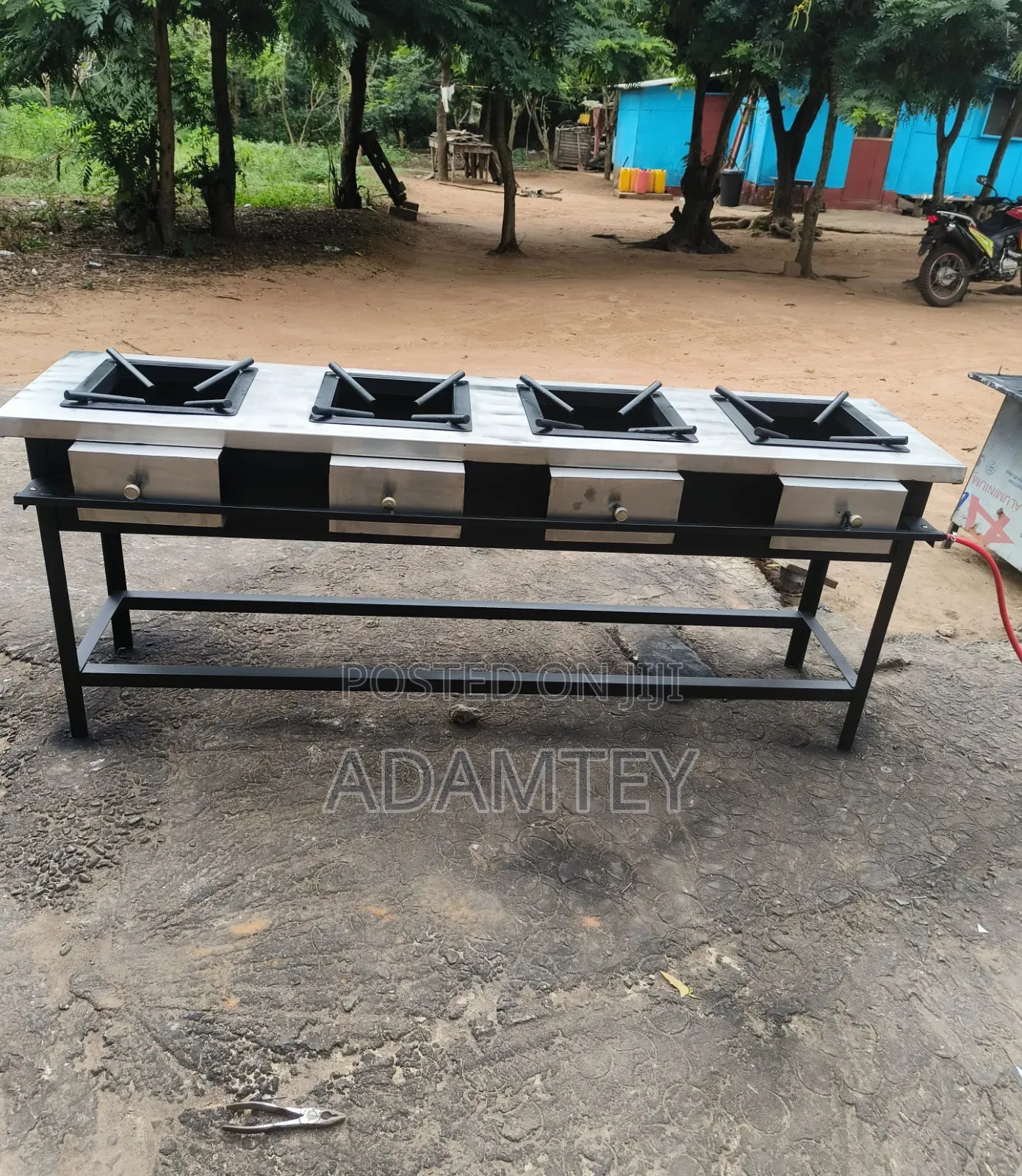 4 in 1 Stainless Top Stove