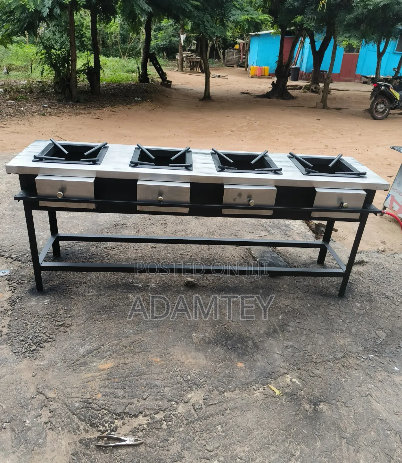 4 in 1 Stainless Top Stove