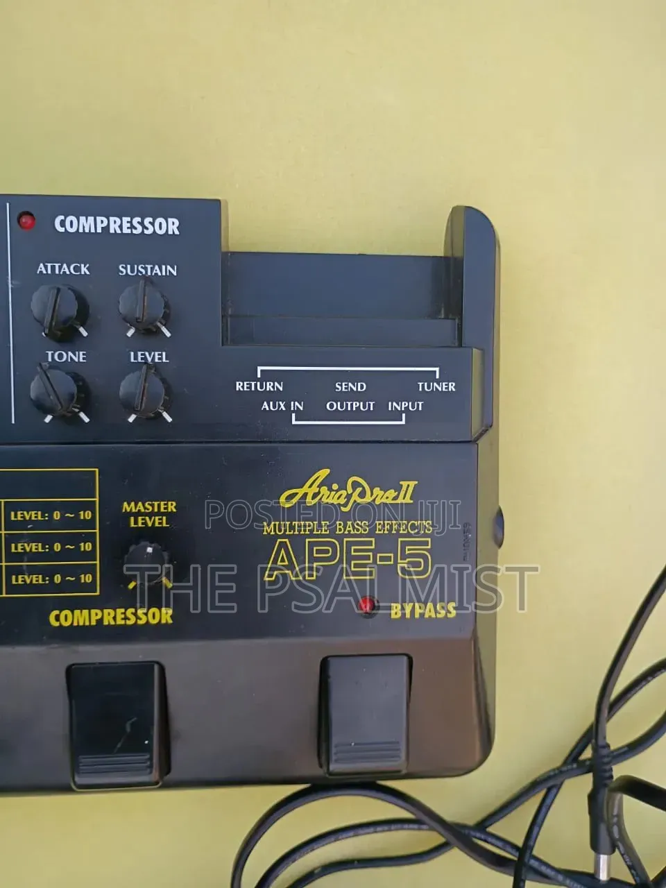 Aria Pro II Multiple APE- 5 Bass Guitar Effect