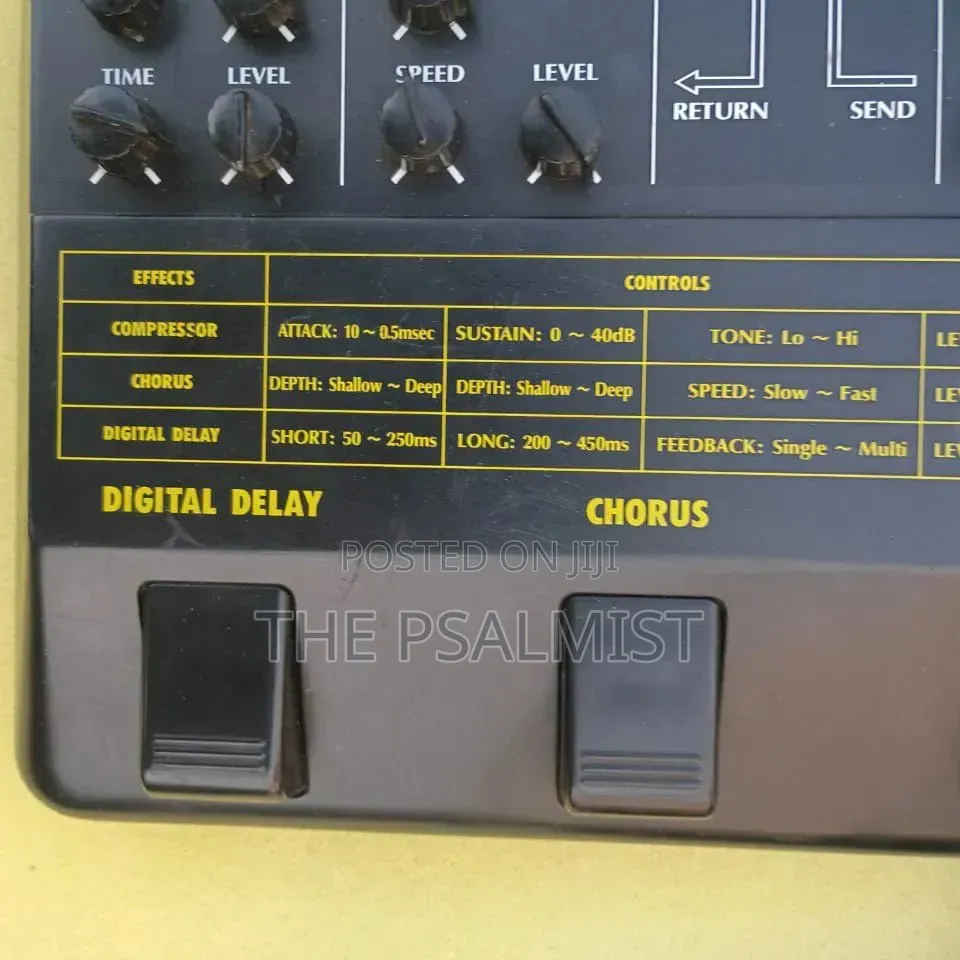 Aria Pro II Multiple APE- 5 Bass Guitar Effect