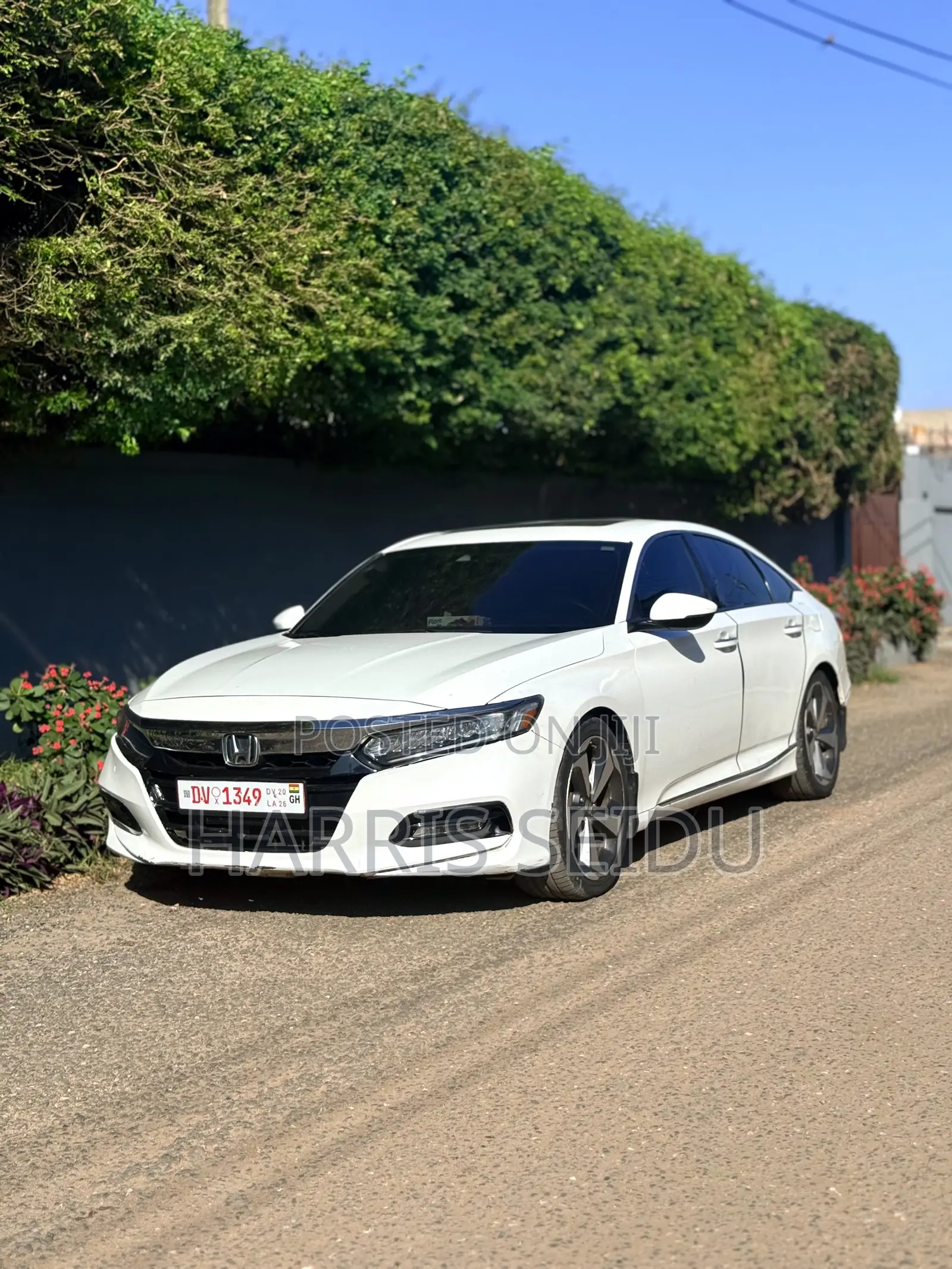 Honda Accord Sport (2.0L 4cyl Turbo 6M) 2019 White