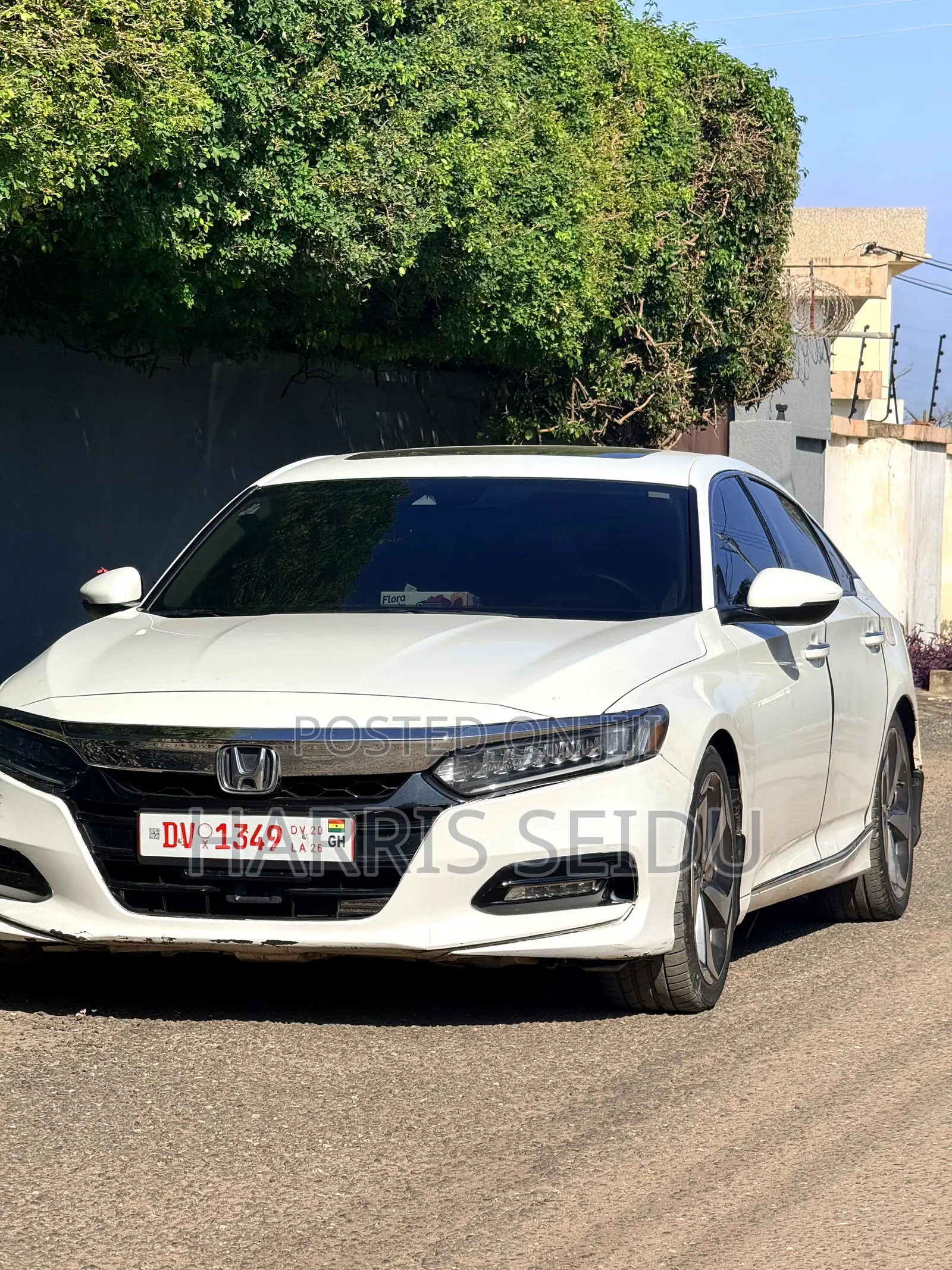 Honda Accord Sport (2.0L 4cyl Turbo 6M) 2019 White