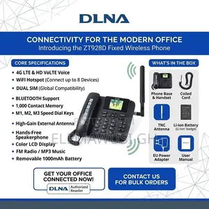 4G Fixed Wireless Phone and a Router 2in1