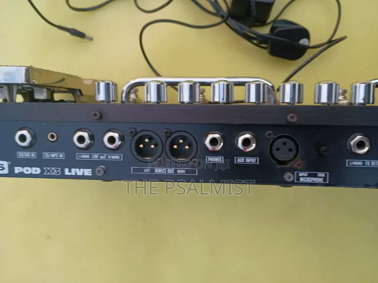 Line 6 Pod X3 Live Lead Guitar Effect