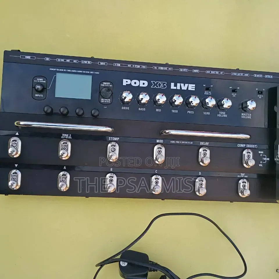 Line 6 Pod X3 Live Lead Guitar Effect