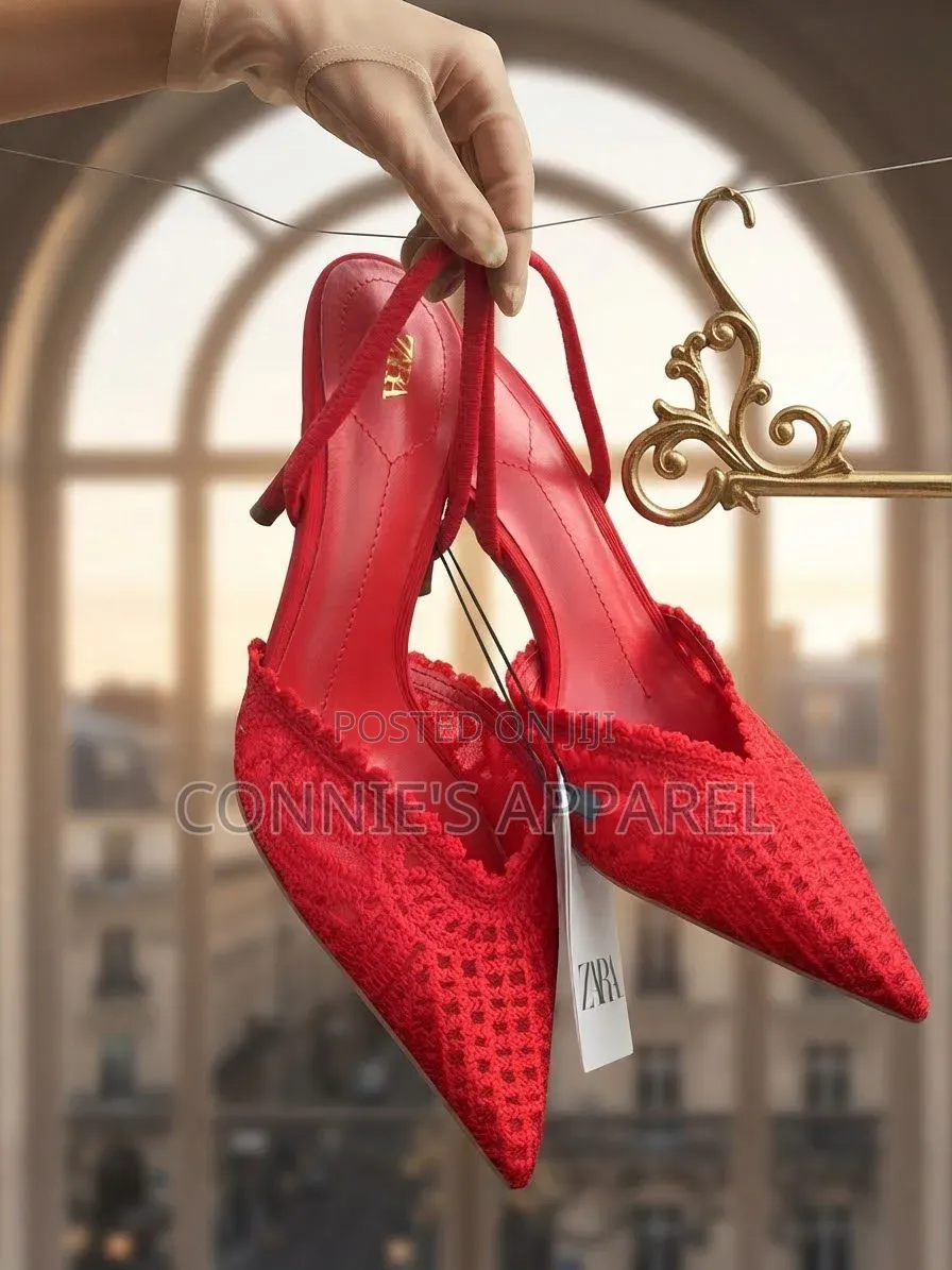 Zara Slingback Heeled Shoes