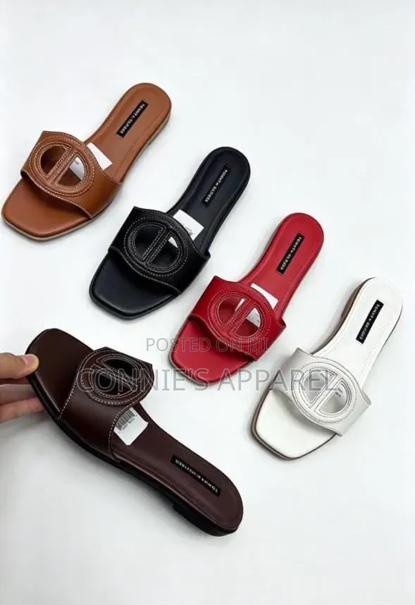 High Grade Leather Slippers for Women