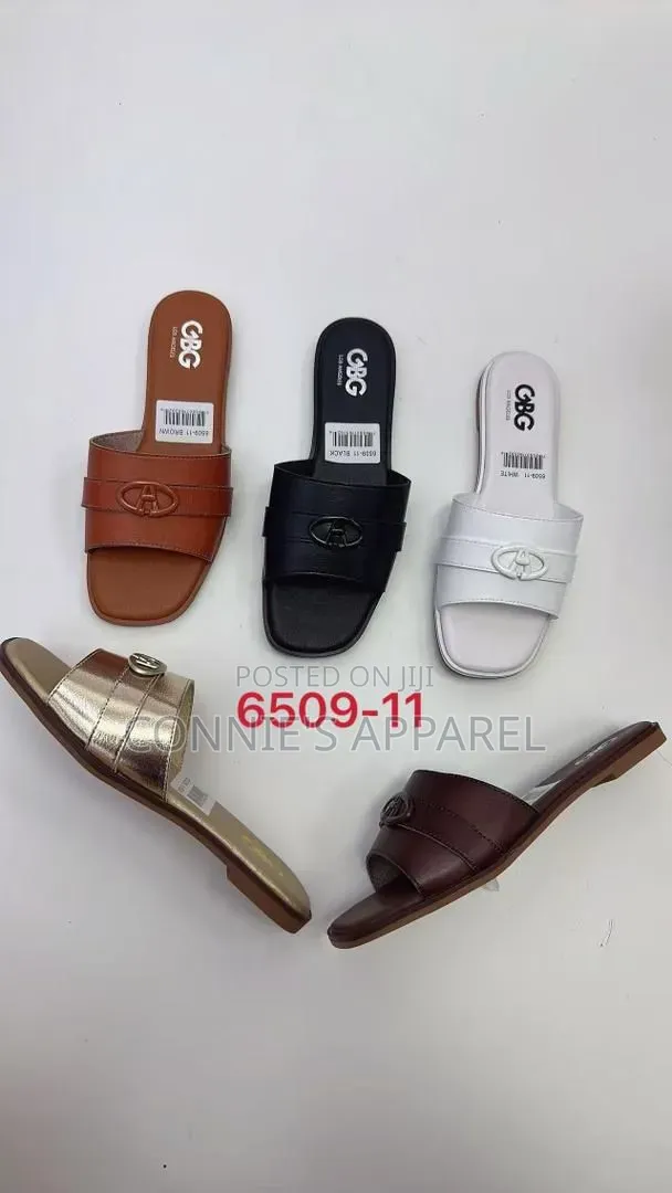 High Grade Leather Slippers for Women