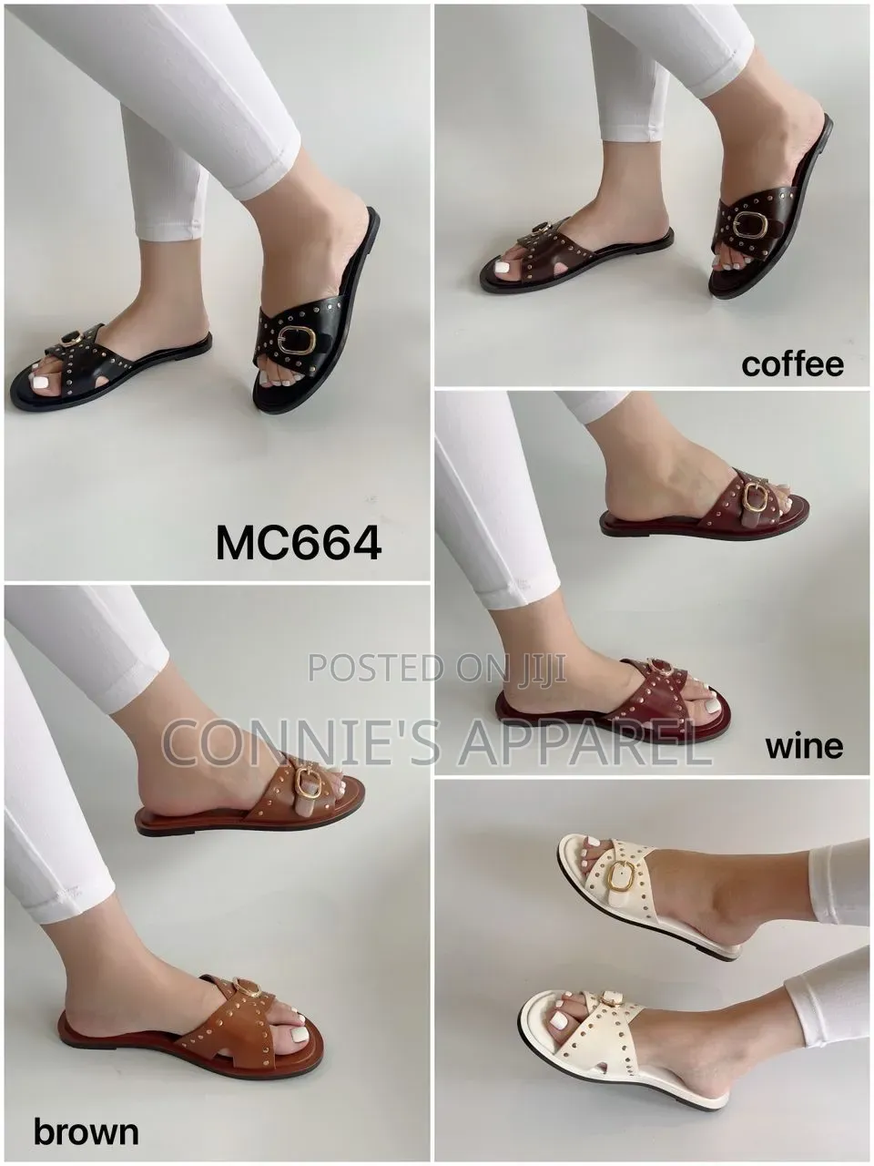 High Grade Leather Slippers for Women