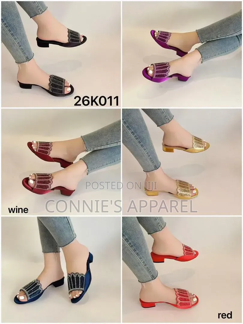 High Grade Leather Slippers for Women