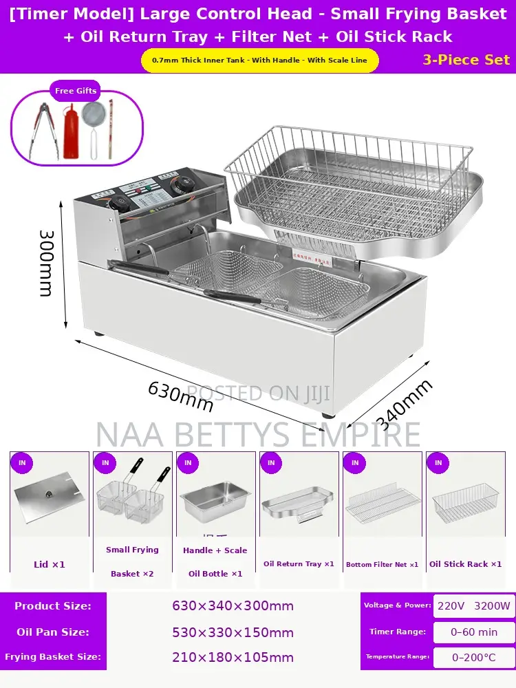 20L Electric Deep Fryer