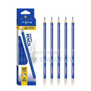 Children’s Hexagonal Black Wooden Pencil