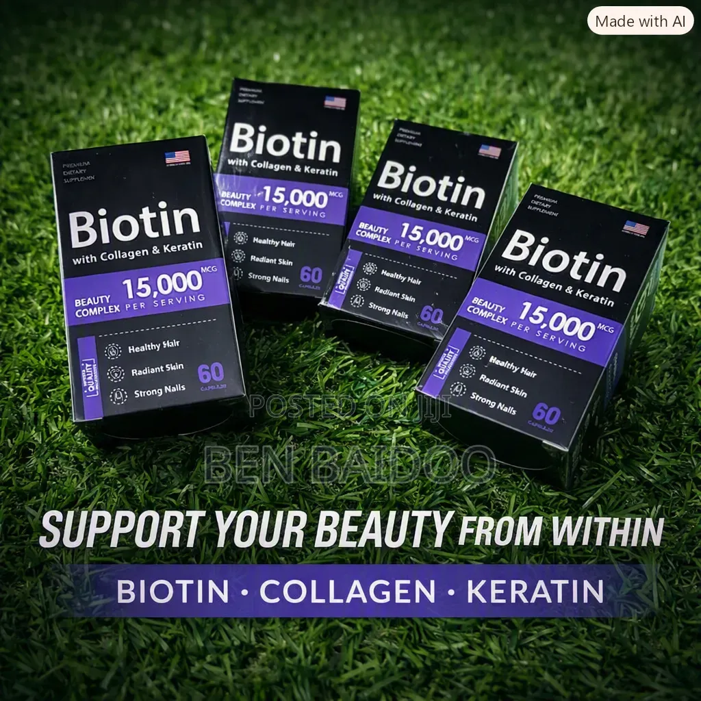 Biotin(Support Hair Growth)
