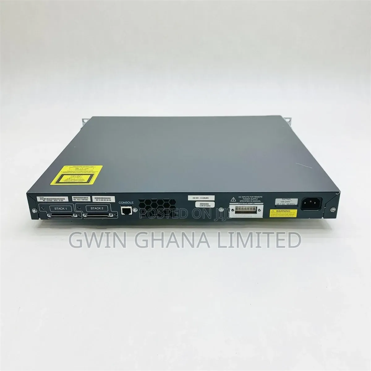 Cisco Catalyst 3750G 48ts-S 48-Port Gigabit  Managed Switch+4 Uplink