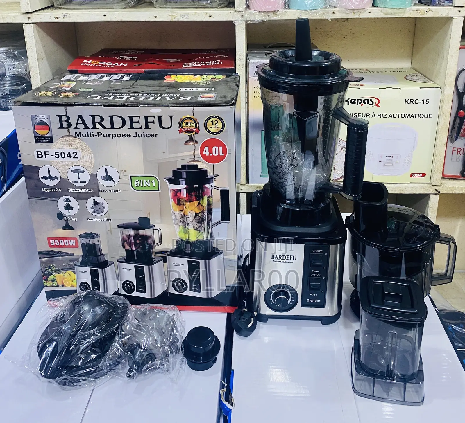 Bardefu 8 in 1 Multi-Purpose Blender and Juicer