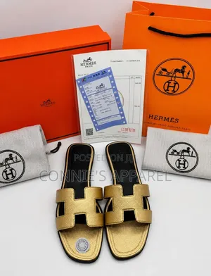 Original Hermes Slippers for Ladies in Sizes 37_42,Price Is Reduced