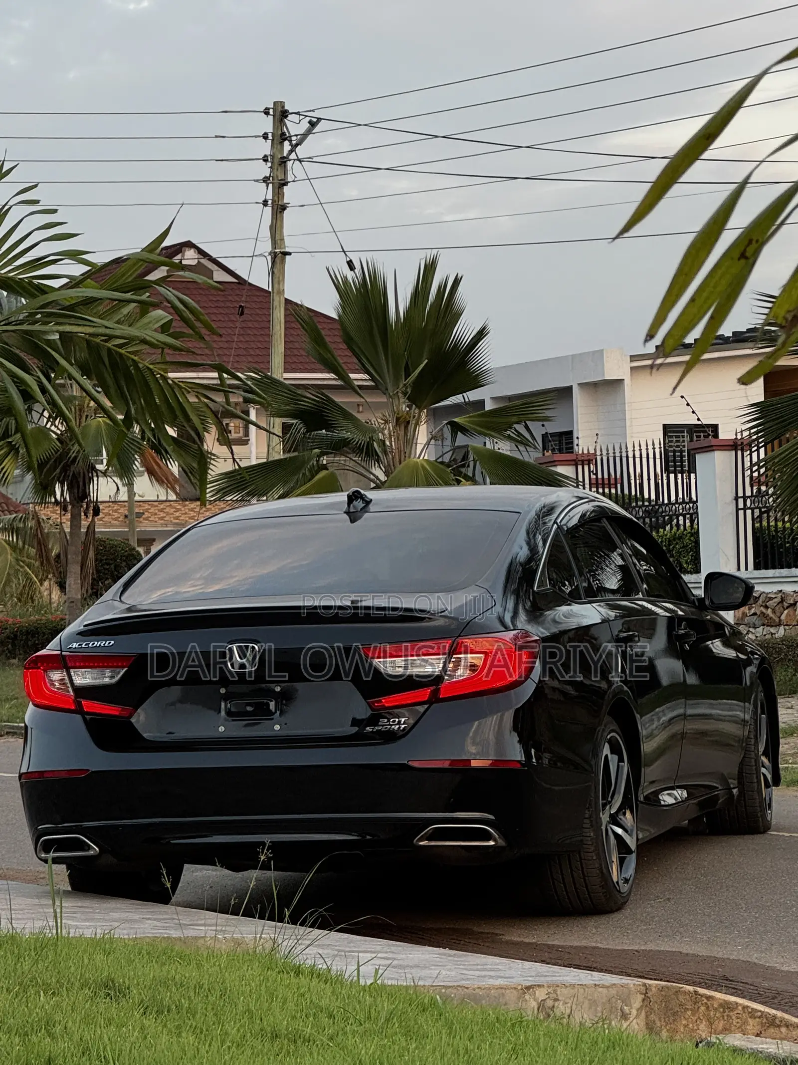 Honda Accord Sport 2.0T 2022 Black