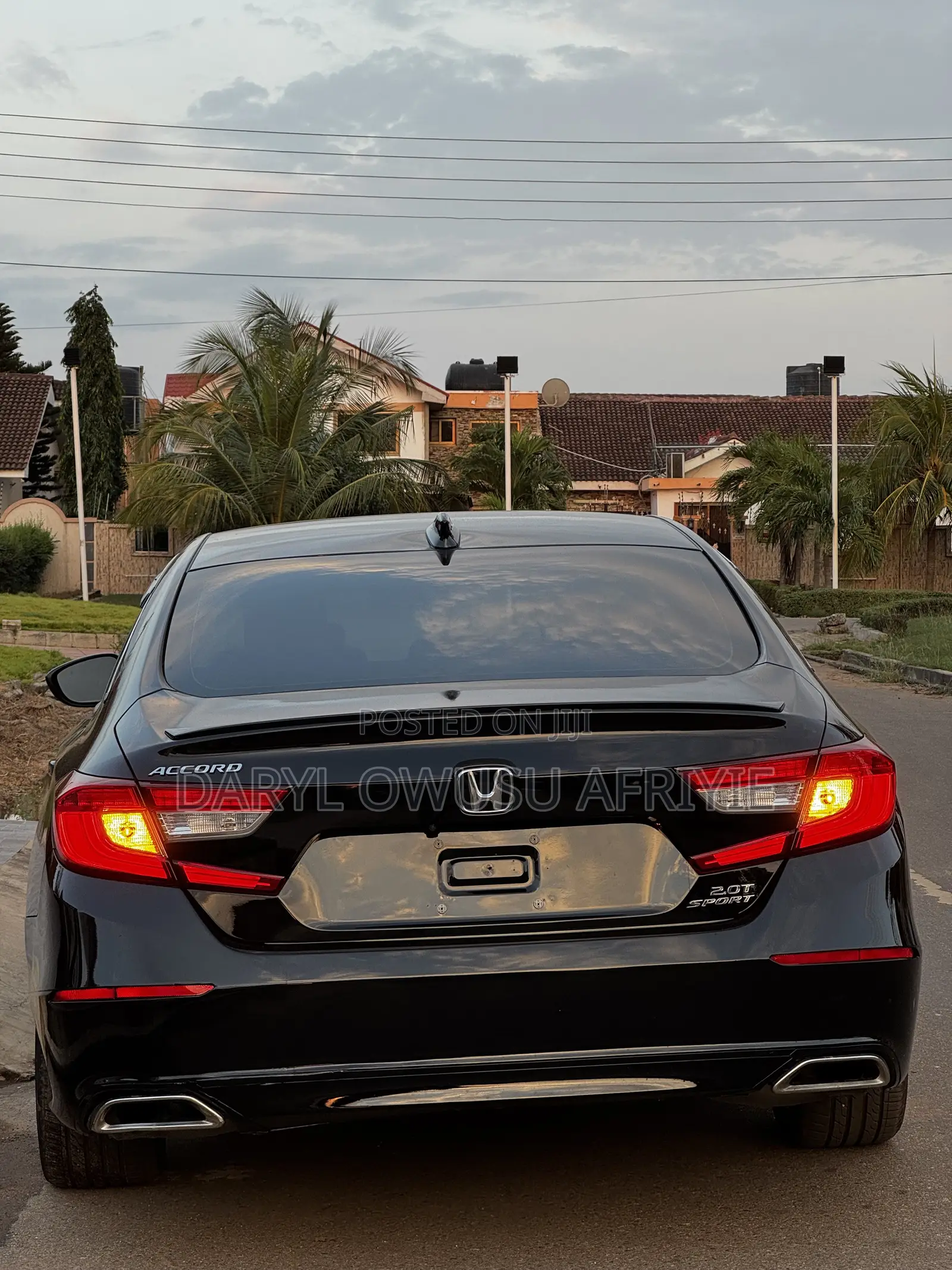 Honda Accord Sport 2.0T 2022 Black