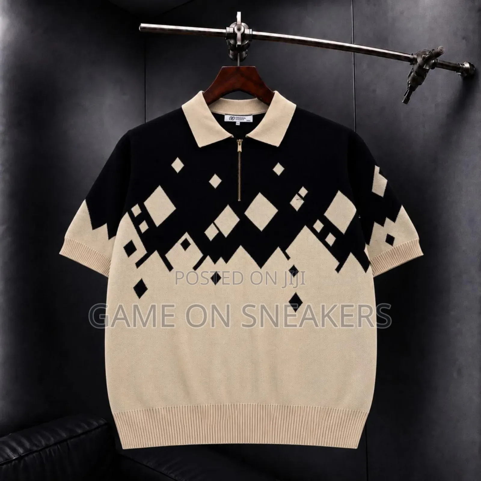 Knitted Zip-Up Club Tees