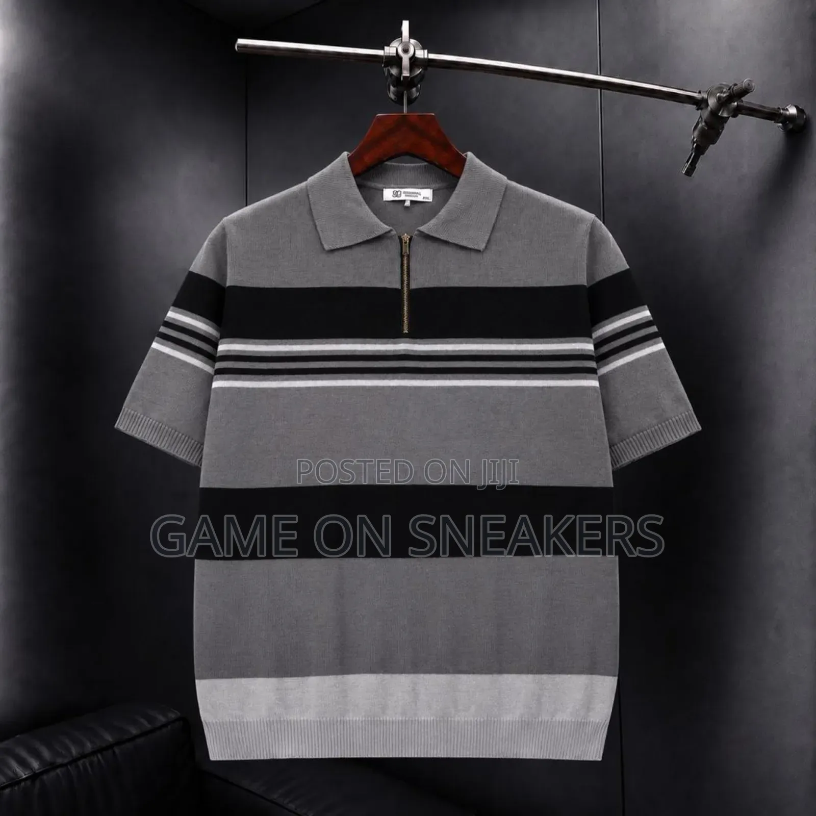 Knitted Zip-Up Club Tees