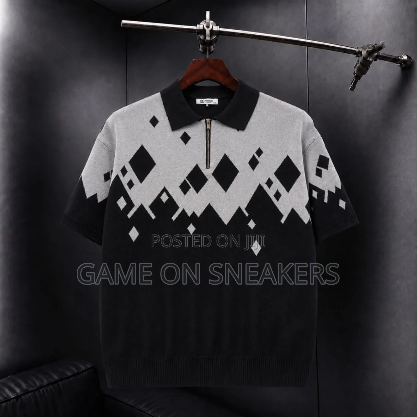 Knitted Zip-Up Club Tees