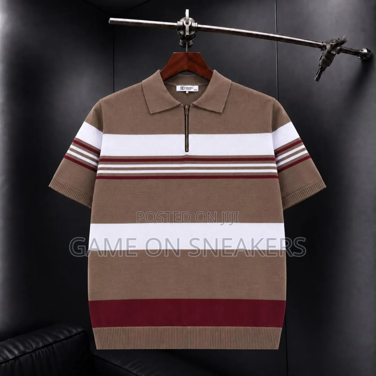 Knitted Zip-Up Club Tees