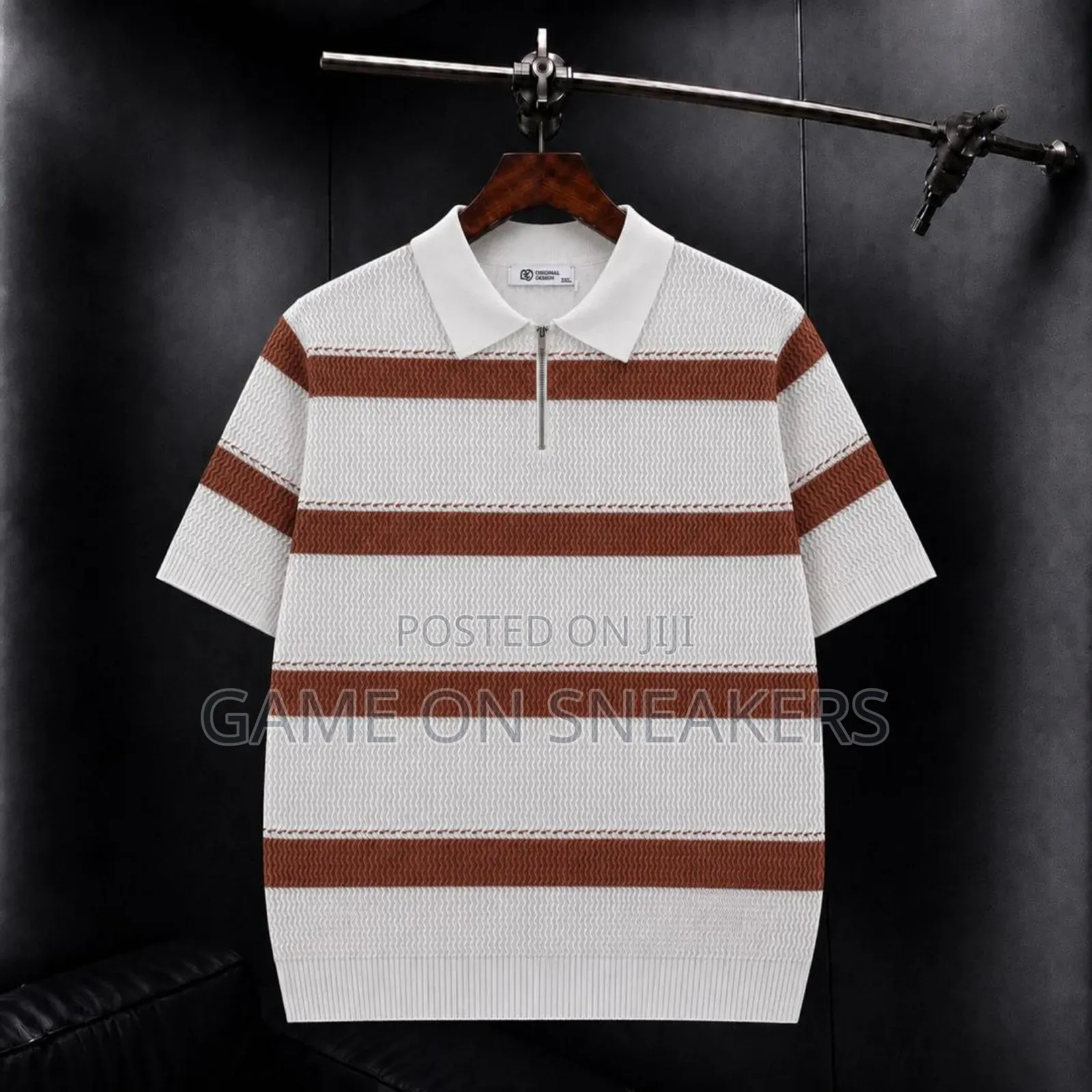 Knitted Zip-Up Club Tees