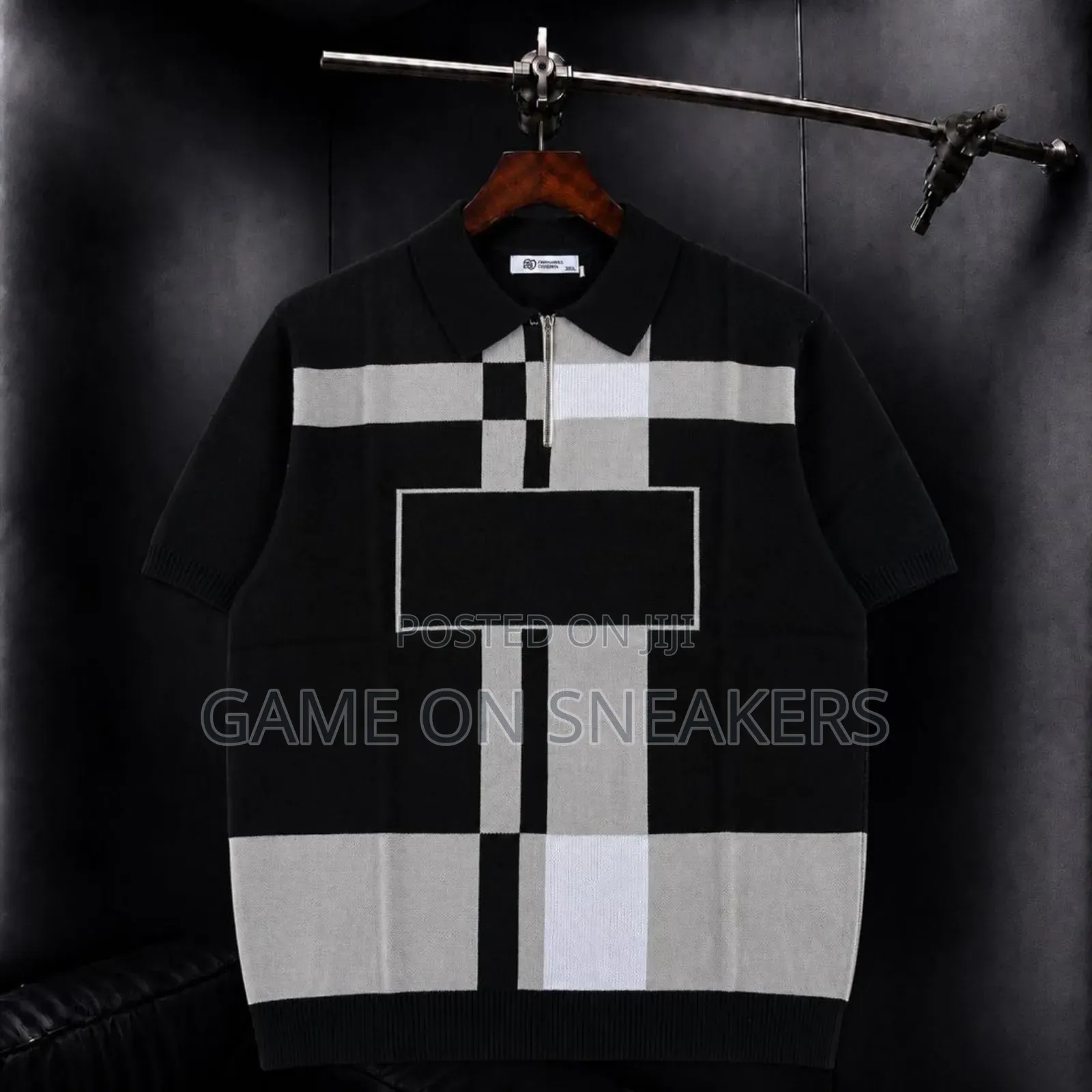 Knitted Zip-Up Club Tees