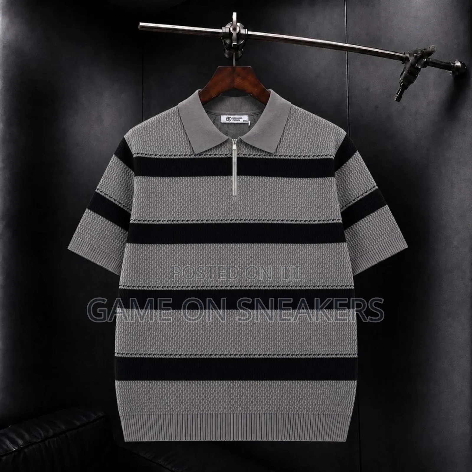 Knitted Zip-Up Club Tees