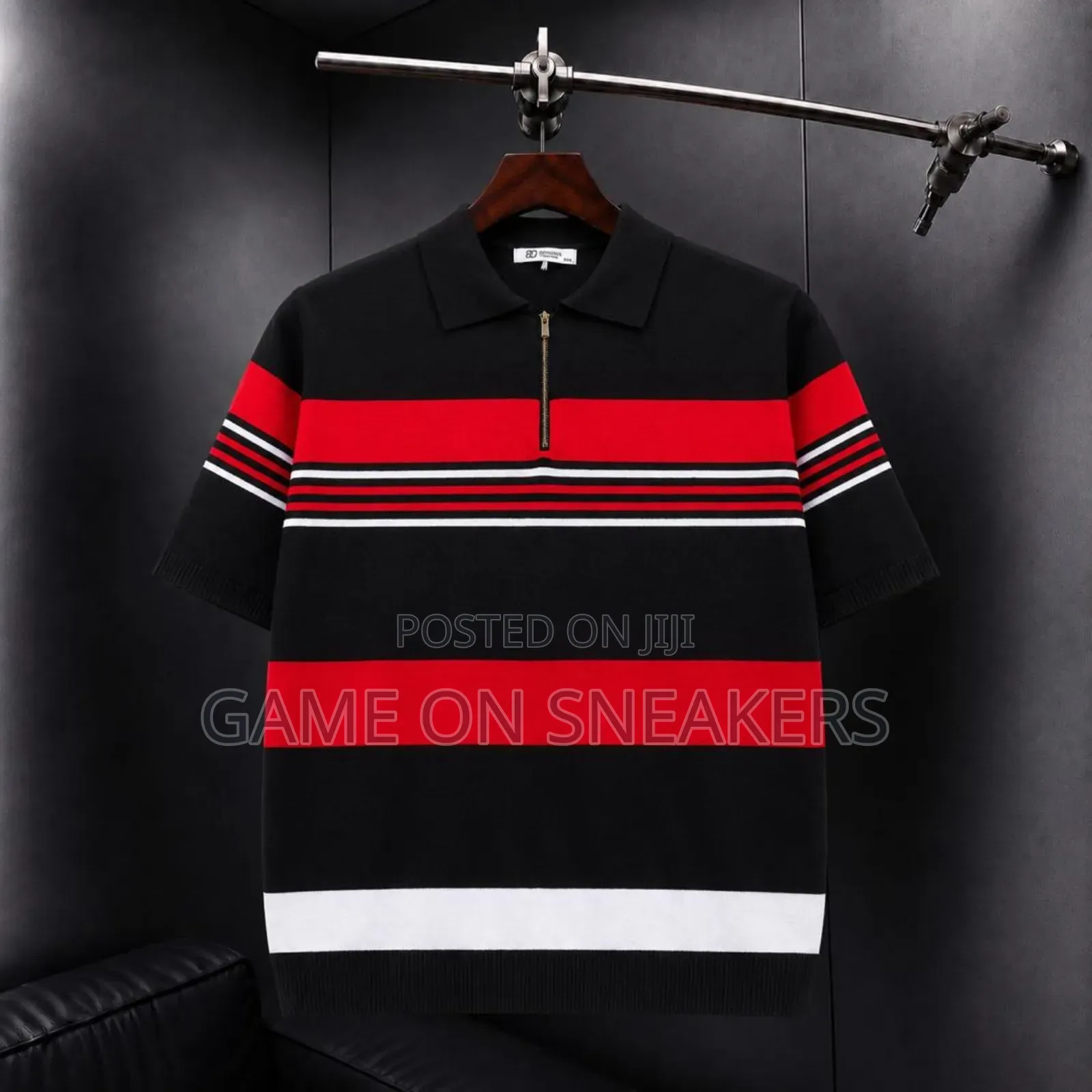 Knitted Zip-Up Club Tees