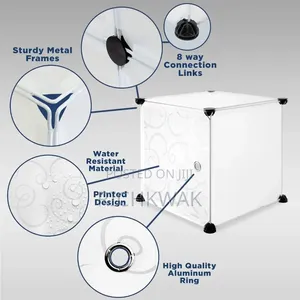 20 Cubes Plastic Wardrobe With Shoe Storage