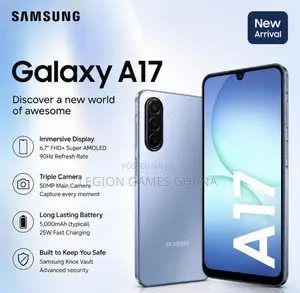 New Samsung Galaxy A17 128 GB Black