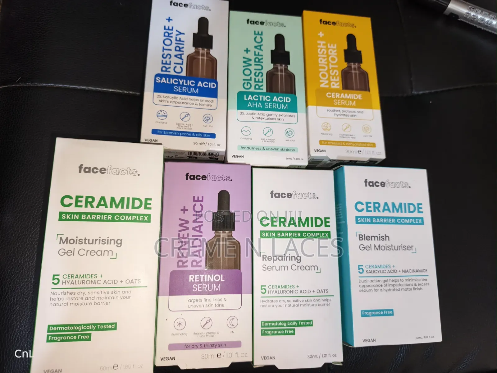 Face Facts Serums and Moisturizers