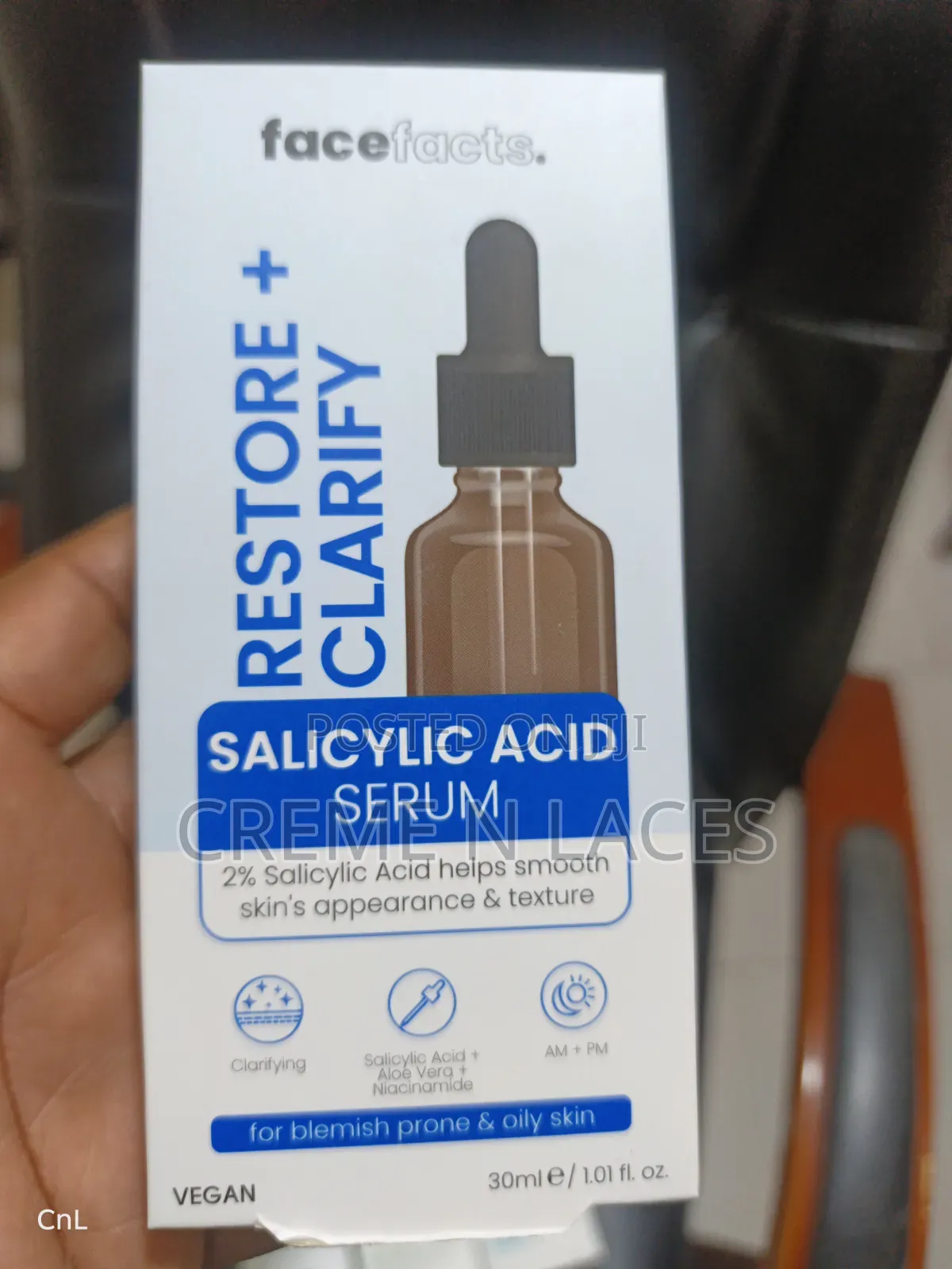 Face Facts Serums and Moisturizers
