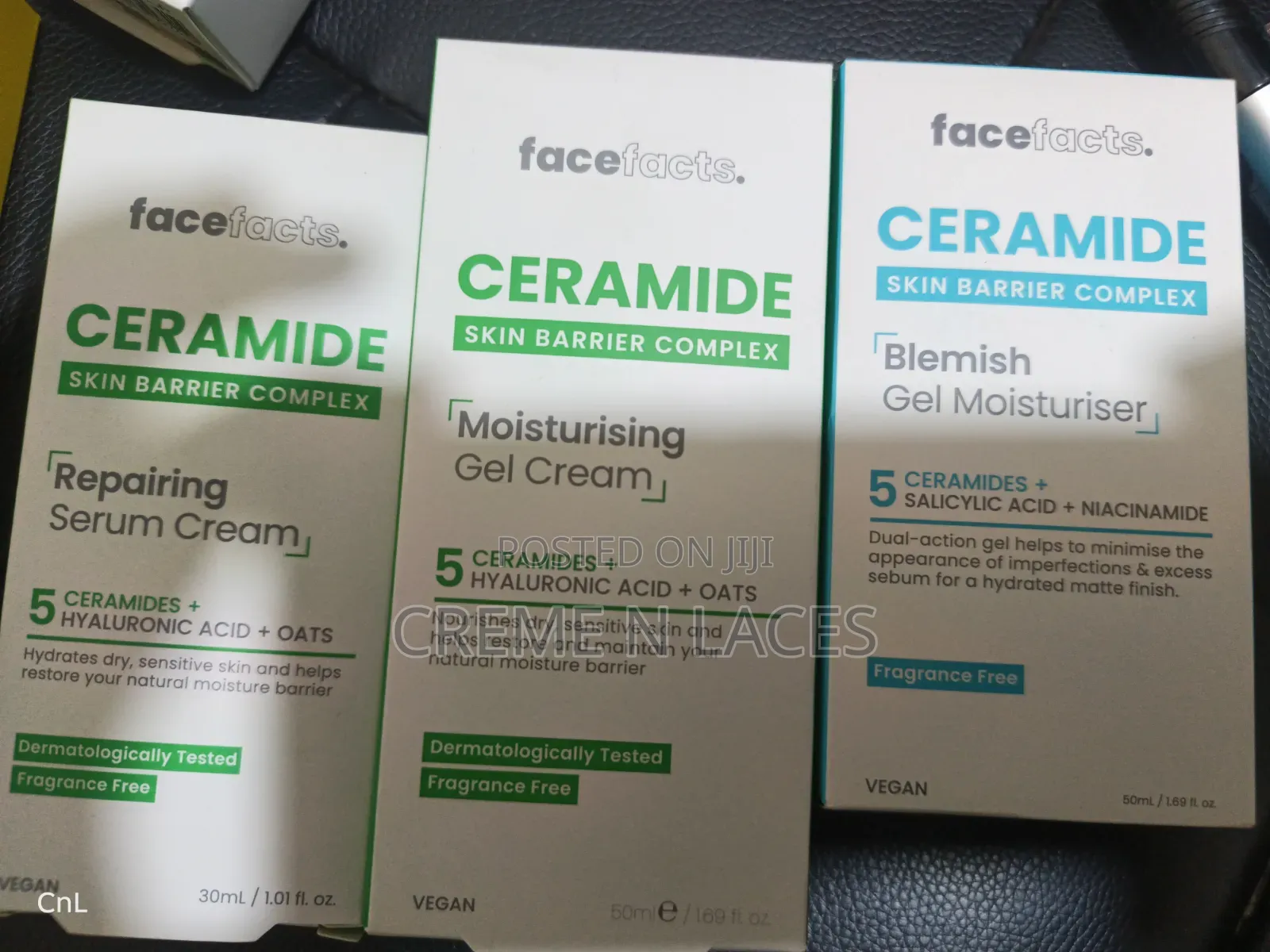 Face Facts Serums and Moisturizers
