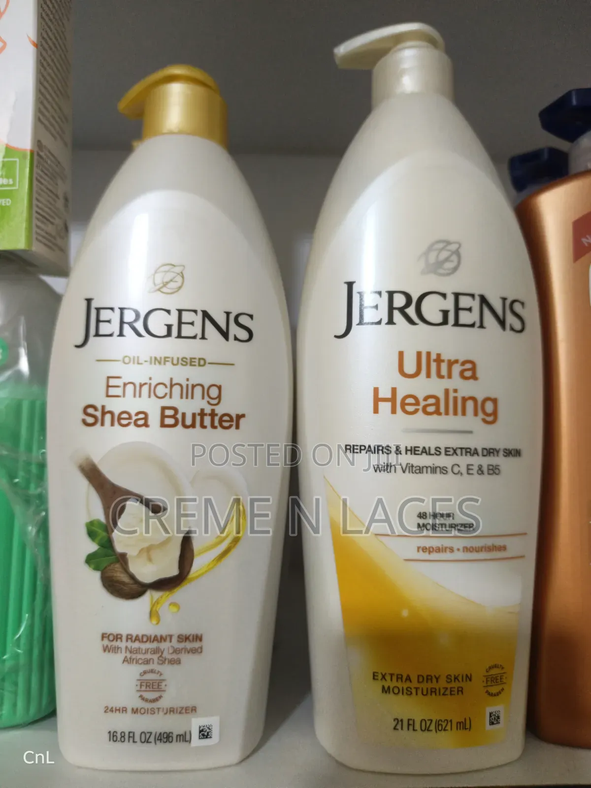 Jergens Shea Butter and Ultra Healing